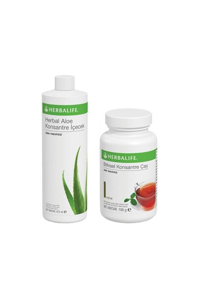 Herbalife Bölgesel Başlangıç Seti 5 100gr Çay - Aloe Vera Içecek Hek1024