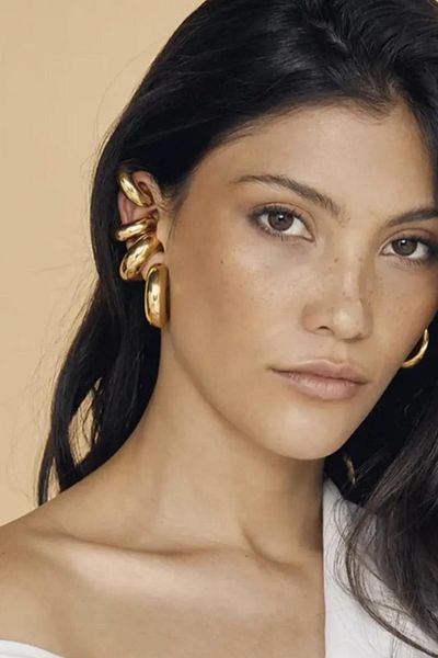 New Obsessions Chunky Pipe Large Cartilage Earrings One Piece