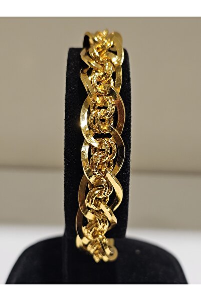 imitasyon dünyası 22 Ayar Altın Kaplama Hollow Bileklik A Kalite 1 Adet