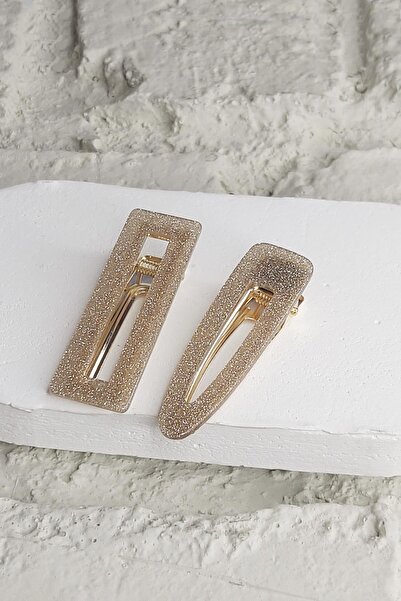 New Obsessions Σετ αγκράφα 2 τεμαχίων Glitter Collet