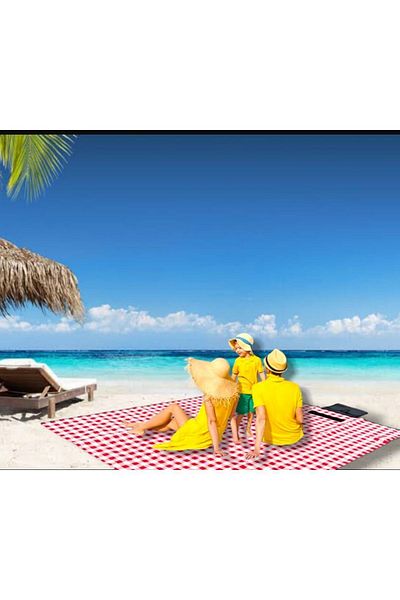 OKAVANGO 150-200 Cm Beach supplies - sand-repellent Beach Cover and Beach Cushion for Children