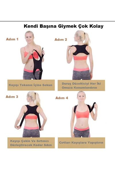 ARWEX 2 Pieces Upright Posture Corset Men's Upright Stand Waist Shoulder Back Brace Anti-Humpback Sports Corset