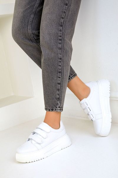 SOHO 19464 Modell Weiße Damen Sneakers