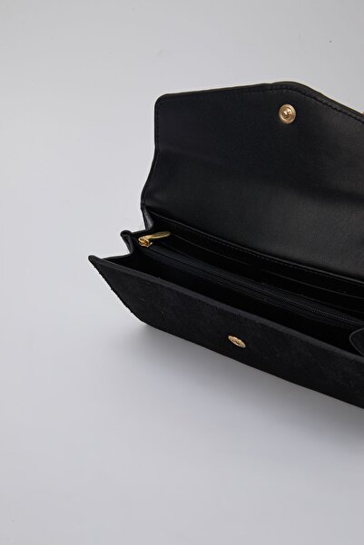 Pierre Cardin Siyah Kadın Cüzdan 06PO24Y1425