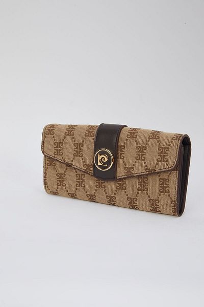 Pierre Cardin Brązowy portfel damski 06PO24Y1425