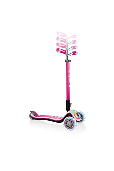 Globber Elite Prime Full Işıklı Scooter - Pembe