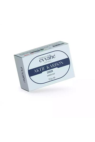 EVVAHE DOĞAL Activated Carbon Oil Soap