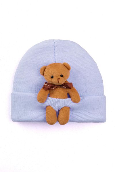 zepkids Baby Blue Colored Beanie