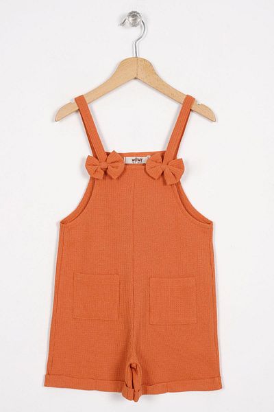 zepkids Girl's Shalopet - With Bow Accessory, Brick Color