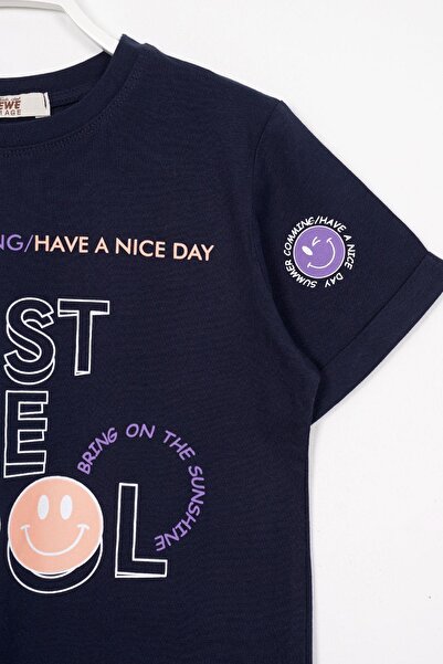 zepkids Just Be Cool - Дівчача синя футболка