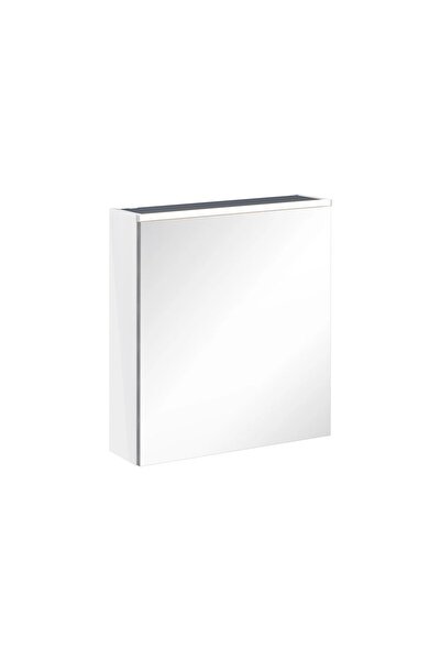 VitrA 67579 Vitra Core Dolaplı Üstten Aydınlatmalı Ayna (Sağ), 60 cm, Parlak ...