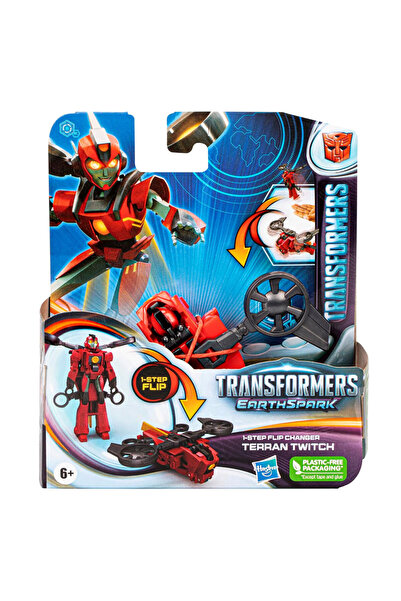 transformers Earthspark Tek Adımda Dönüşen Figür Twitch F6229-f6721
