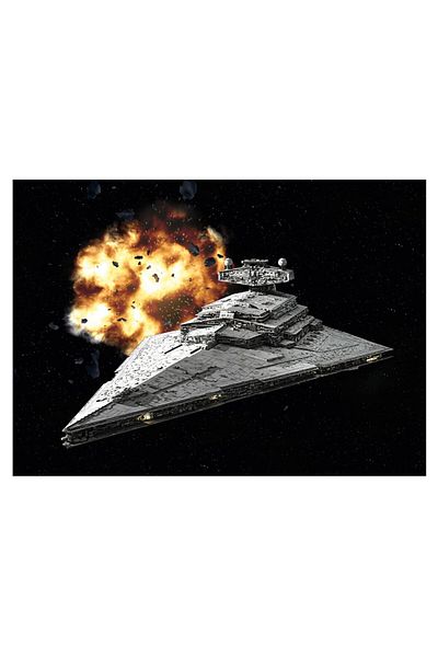 REVELL مجموعة نماذج تدمير النجوم الإمبراطورية من ستار وورز - Vbsw63609