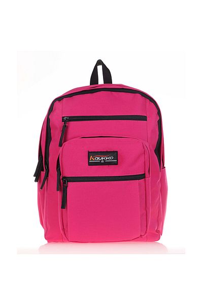 KAUKKO Fuchsia K1434 - Rucsac complet cu buzunar