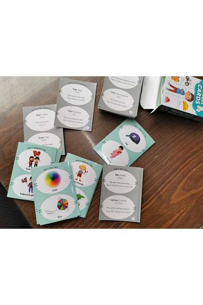 Damla Yayınevi Pretty English Flash Cards - 4Classroom