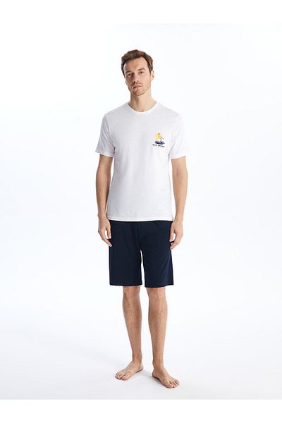 LC Waikiki Σετ ανδρικών πιτζάμες - Standard Fit και σορτς
