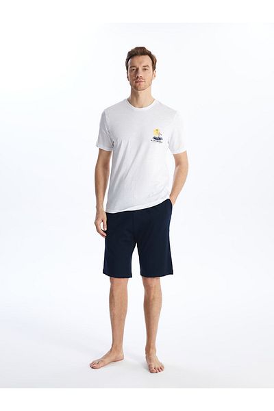 LC Waikiki Σετ ανδρικών πιτζάμες - Standard Fit και σορτς