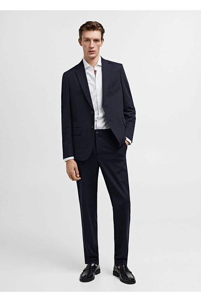MANGO Man Slim Fit bavlněná košile