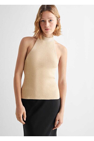 Mango Teen Блузка з бретелями на шиї