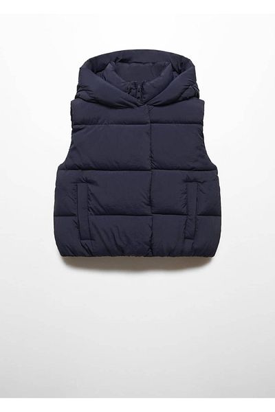MANGO Kids Dark Blue Vest for Kids