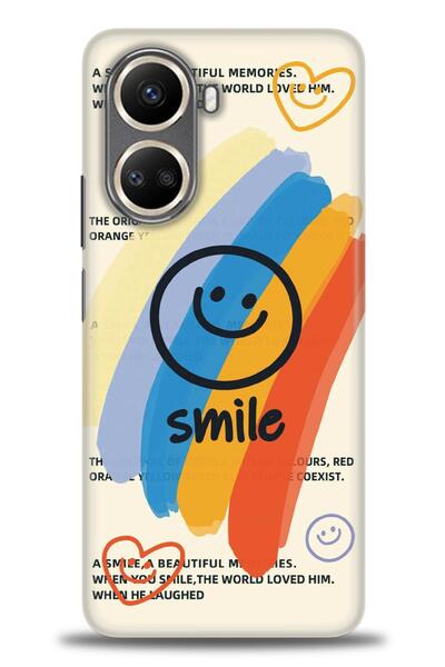 Style Case حافظة هاتف Xiaomi Redmi 13C مطبوعة بدقة عالية - ابتسامة / ستايل