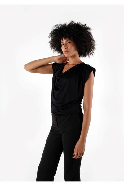 ALEXANDERGARDI Μπλούζα με γιακά με επένδυση - B24-00181