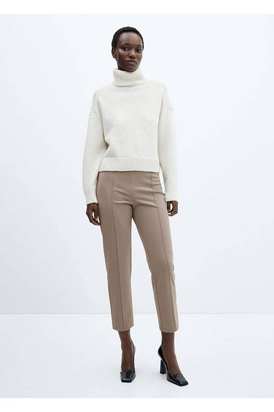 MANGO Woman Ψηλόμεσο Skinny Παντελόνι