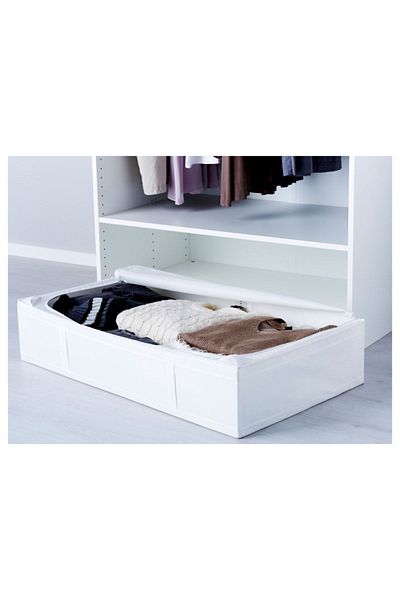 IKEA White Skubb Storage Box