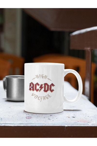 Touz Moda كوب بطبعات AC/DC