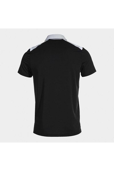 Joma Toledo BlacK Polo Collar Short Sleeve T-Shirt