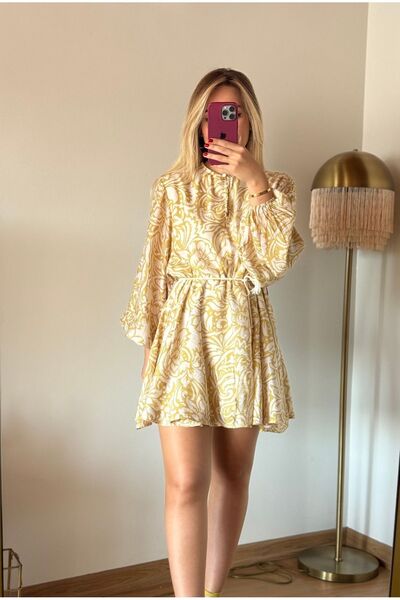 Butik Desenli kiloş elbise