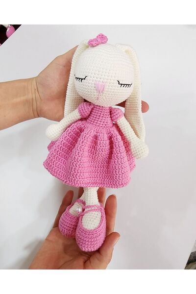 Damla Amigurumi uzun kulak tavsan