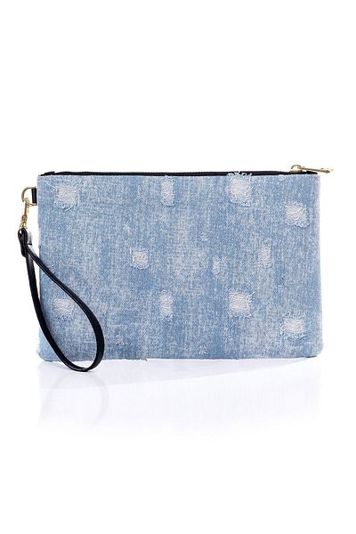 Ecrou Geanta Portofoliu Denim 31 X 19 Cm