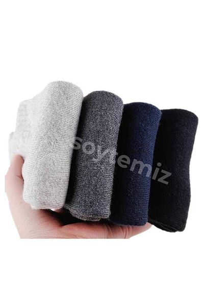SOYTEMİZ Ανδρικές Πετσέτες Κάλτσες Χειμερινές 4 Ζεύγη Θερμικές