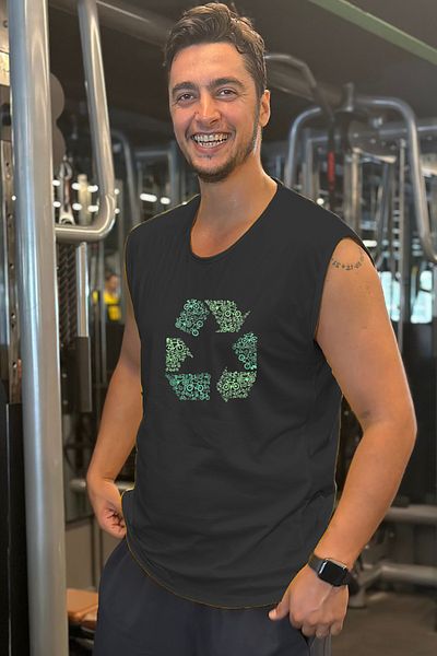 BLUU Fitness Tank - Sleeveless Sports T-shirt and Tank Top
