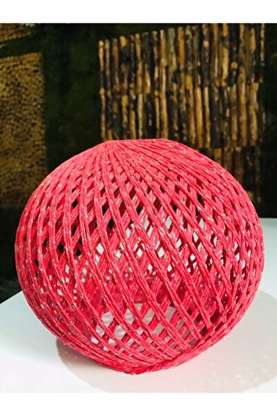 gökdağ group g g Renkli Avize Başlık (kırmızı) 22 Cm E27 Duy Uyumlu (askı Takımsız)