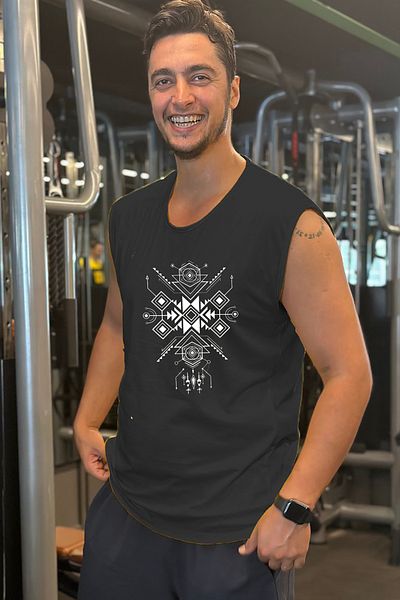 BLUU Fitness-Tanktop - Ärmelloses Sport-T-Shirt und Tanktop
