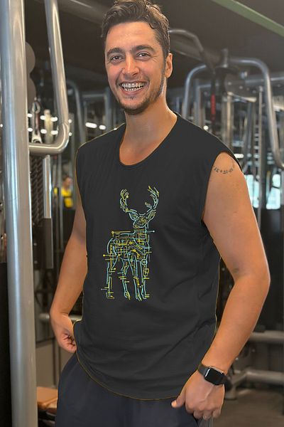 BLUU Fitness Tank - Sleeveless Sports T-shirt and Tank Top
