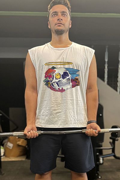 BLUU Fitness Singlet - Αμάνικο αθλητικό μπλουζάκι και φανελάκι