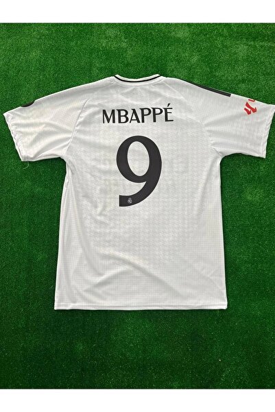 yenteks MBAPPE R.Madrid WhiTe Unisex AdulT Soccer Uniform SporTs T-Shirt DFHSG37