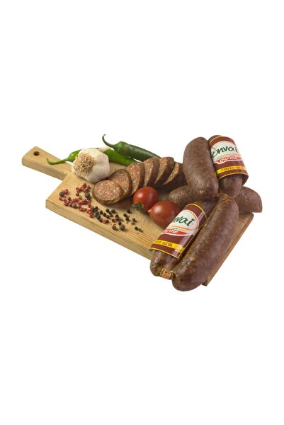 Envai Evlik Acı Dana Sucuk Butik Özel Üretim Vakumlu Kargo 1 Kg
