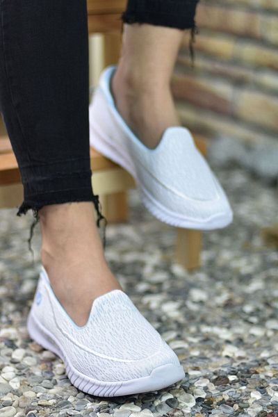 Riccon Tenis alb de damă 0012553