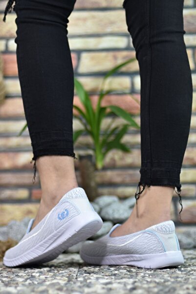 Riccon White Women's Sneakers0012553