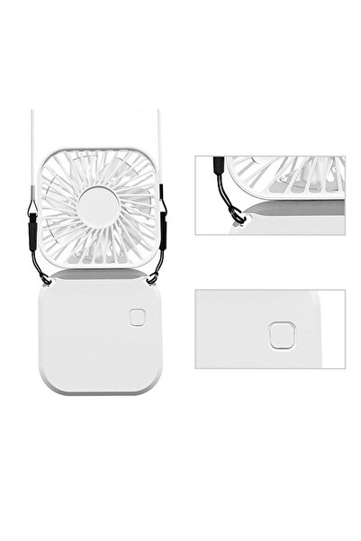 Concord CF14 İp Askılı Katlanabilir Taşınabilir Mini Fan