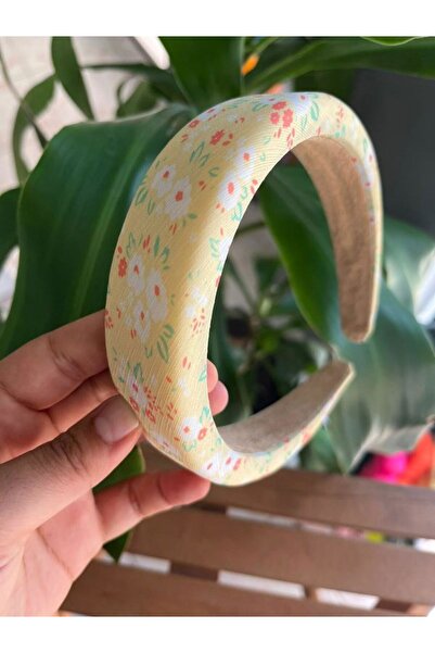 EyER Shoping Coroana de damă cu model de flori galbene - burete