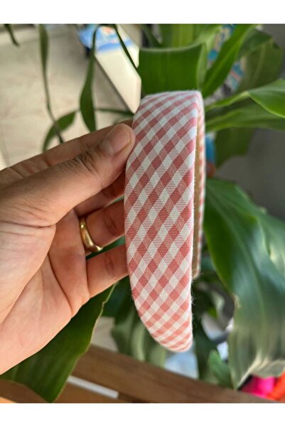 EyER Shoping Coroană pentru femei în carouri cu burete roz