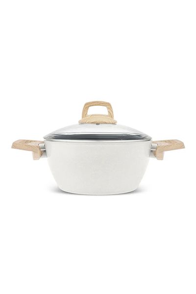 Karaca Swiss Crystal Kochtopf Creamy, 20 cm