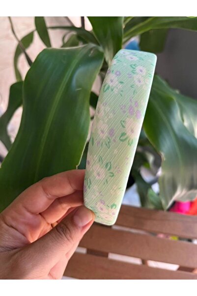 EyER Shoping Coroană pentru femei cu flori de burete verde