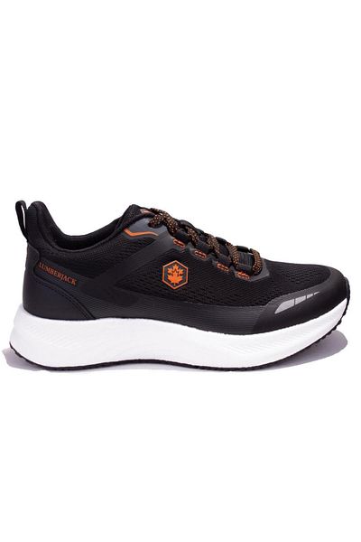 lumberjack Willy Black Orange Orthopedic Daily Pantofi sport pentru bărbați