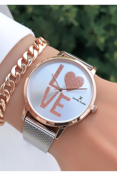 Daniel Klein Daniel Klein Waterproof Women's Watch and Gift Bracelet